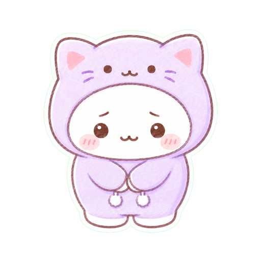 A character indicating that sticker previews are coming soon