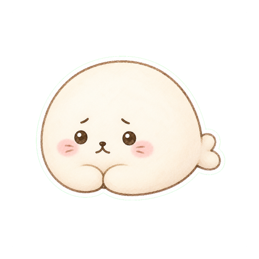 A character indicating that sticker previews are coming soon
