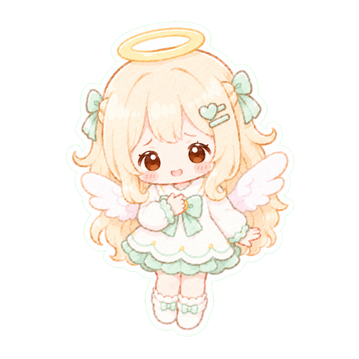 A character indicating that sticker previews are coming soon